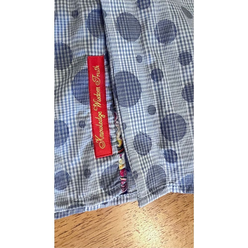 ROBERT GRAHAM BLUE PHILLIPE LONG SLEEVE BUTTON DOWN MENS SZ 2XL - Picture 7 of 12
